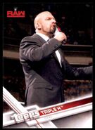 2017 WWE Wrestling Cards (Topps) Triple H 33