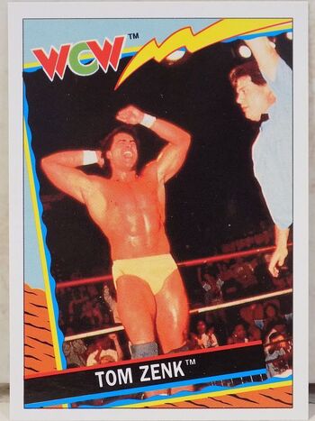 1992 WCW Trading Cards (Topps) Tom Zenk 38