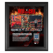Bianca Belair Hell in a Cell 2022 15x17 Commemorative Plaque