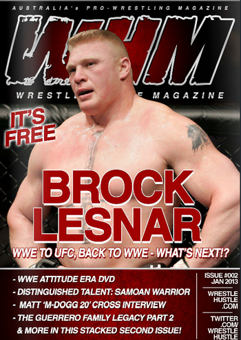 Wrestle Hustle Magazine - January 2013