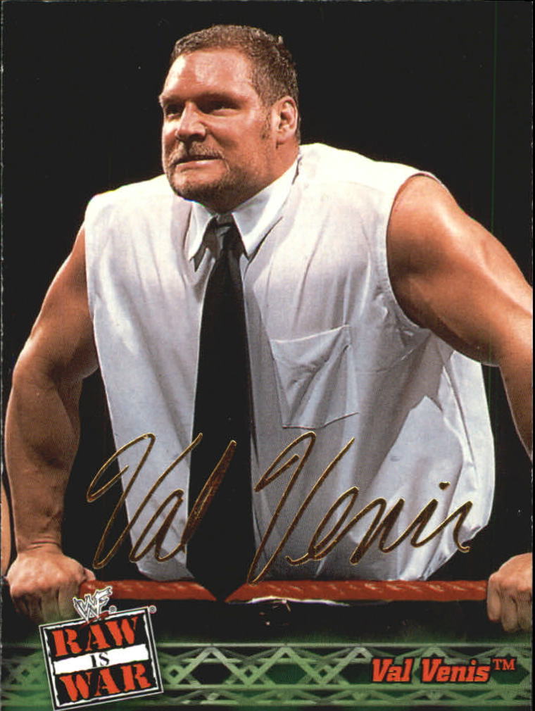 2001 WWF RAW Is War (Fleer) Val Venis (No.21) Pro Wrestling Fandom