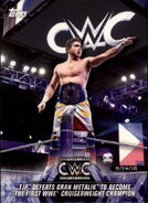 2018 WWE Road to WrestleMania Trading Cards (Topps) TJP (No.47)