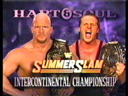 Owen Hart (c) v Steve Austin for the WWF Intercontinental Championship