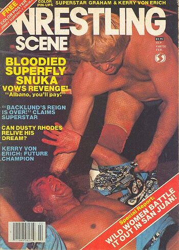 Wrestling Scene - February 1983