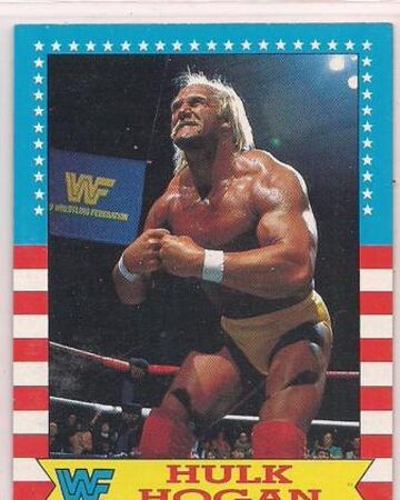 1987 Wwf Wrestling Cards Topps Hulk Hogan No 3 Pro Wrestling Fandom