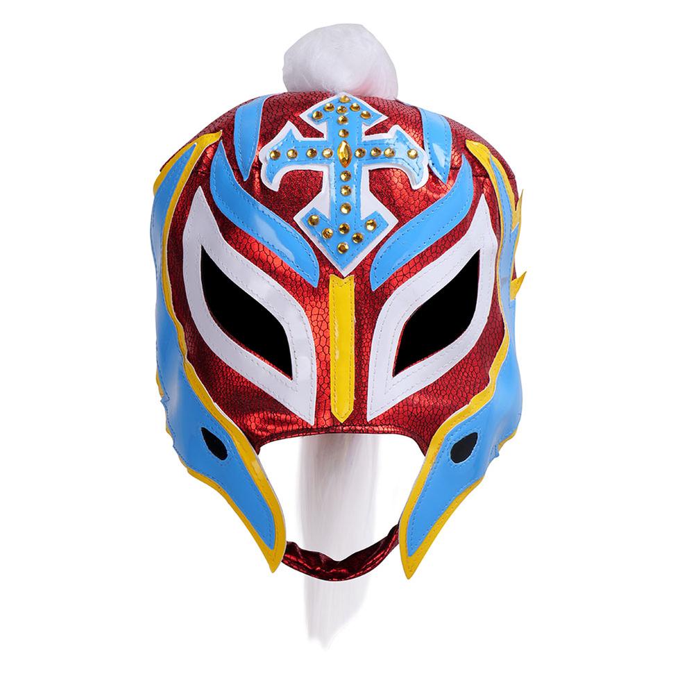 Rey Mysterio Red Blue Yellow Replica Mask Pro Wrestling Fandom Rey Mysterio Red Blue Yellow Replica Mask Pro Wrestling Fandom