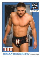 2008 WWE Heritage IV Trading Cards (Topps) Brian Kendrick (No.6)