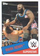 2015 WWE Heritage Wrestling Cards (Topps) Mark Henry (No.79)