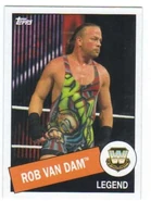 2015 WWE Heritage Wrestling Cards (Topps) Rob Van Dam (No.24)