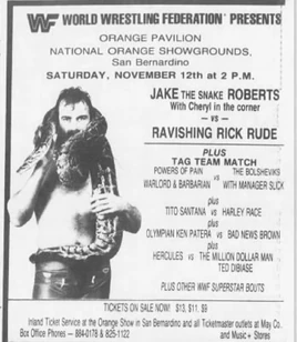 WWF poster Nov12 1988