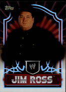 2011 Topps WWE Classic Wrestling Jim Ross (No.30)