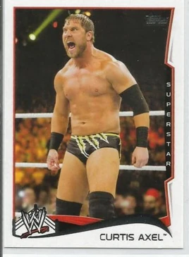 2014 WWE (Topps) Curtis Axel 13