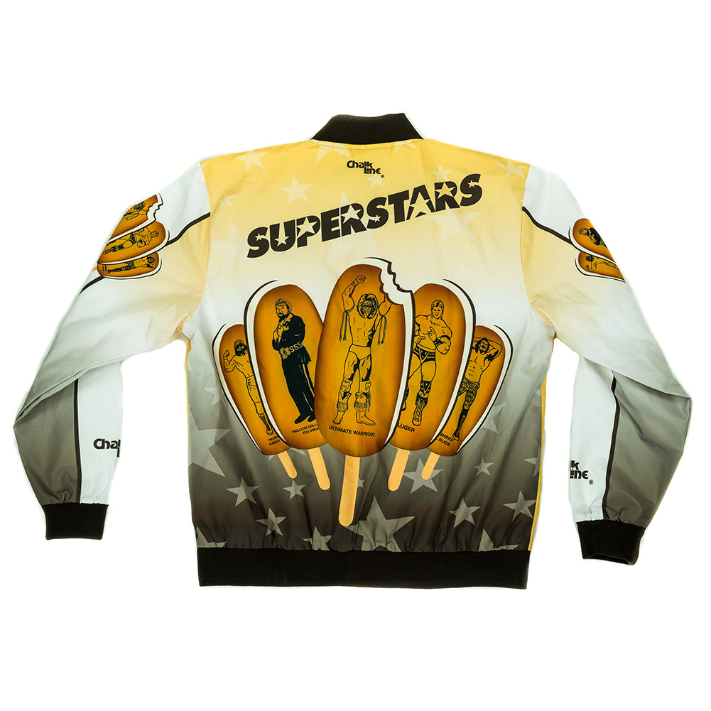 WWE Ice Cream Bar Vintage Fanimation Jacket Pro Wrestling Fandom