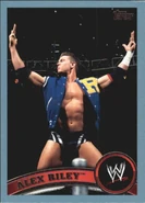 2011 WWE (Topps) Alex Riley (No.14)