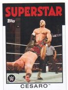 2016 WWE Heritage Wrestling Cards (Topps) Cesaro 9