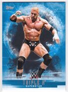 2017 WWE Undisputed Wrestling Cards (Topps) Triple H 37