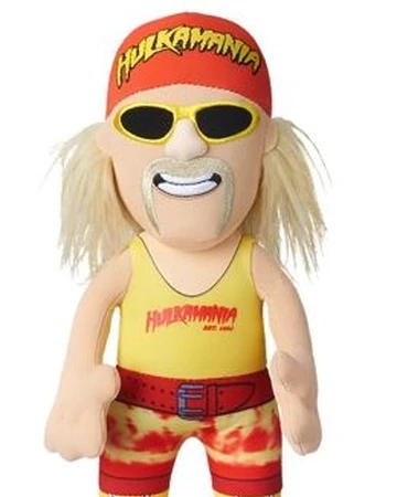 hulk hogan stuffed doll
