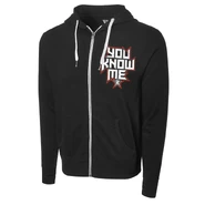 Edge "You Know Me" Full-Zip Hoodie Sweatshirt