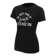 "The Right Hand of Destruction" Women's Authentic T-Shirt