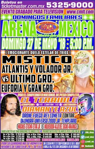 CMLL Domingos Arena Mexico (May 27, 2018)