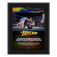 Charlotte FastLane 2018 10 x 13 Photo Plaque