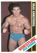 1985 Wrestling All Stars Trading Cards Brad Armstrong (No.42)