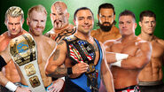 Damien Sandow v Christian v Santino Marella v Tensai v Tyson Kidd