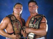 Owen Hart & Davey Boy Smith (September 22, 1996 - May 25, 1997