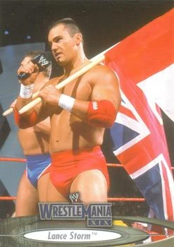 2003 WWE WrestleMania XIX (Fleer) Lance Storm 54