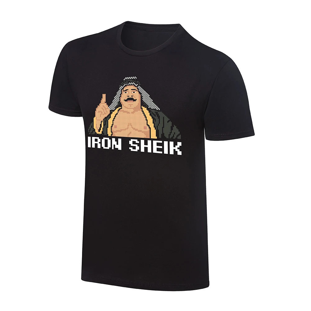 Iron Sheik "8Bit" TShirt Pro Wrestling Fandom