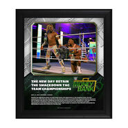 The New Day Money In The Bank 2020 15 x 17 Limited Edition Plaque