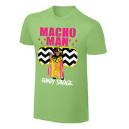 WWE X NERDS Macho Man Randy Savage Cartoon T-Shirt