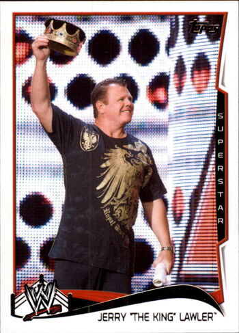 2014 WWE (Topps) Jerry Lawler 24