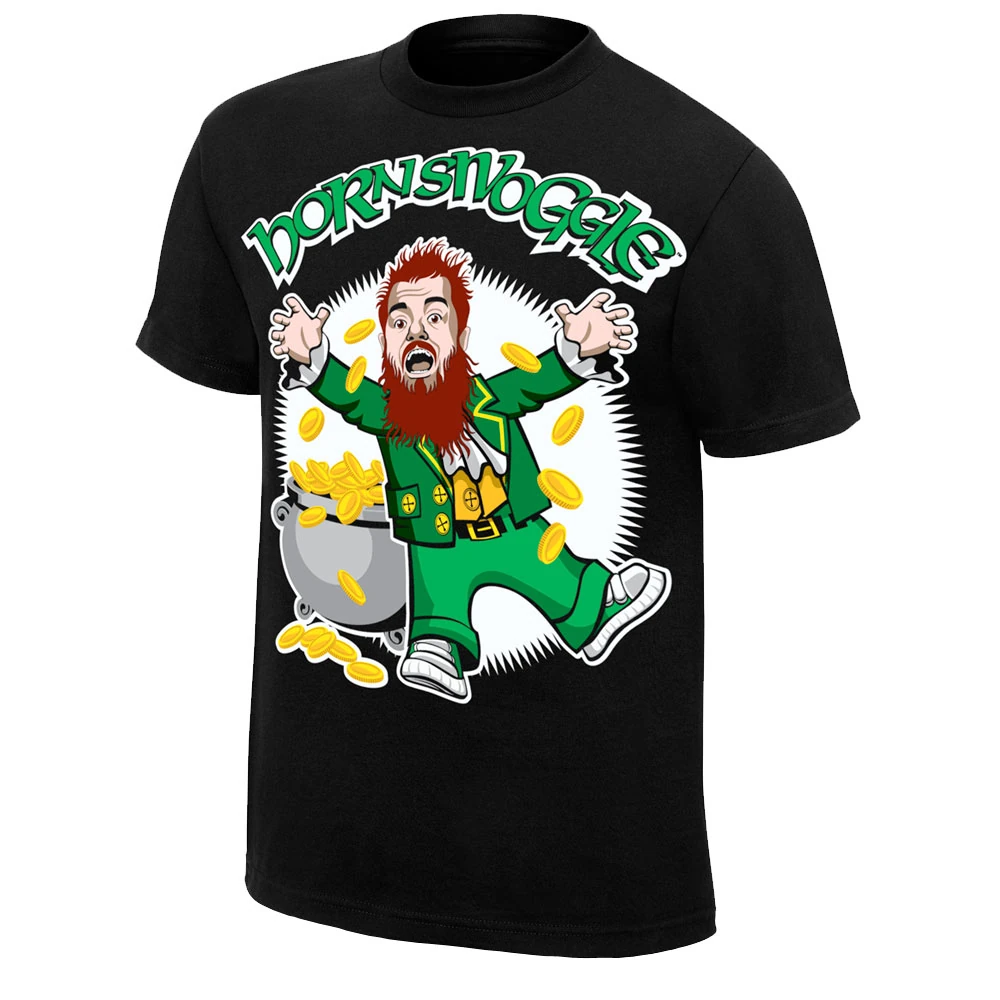 Hornswoggle "Lucky Charm" TShirt Pro Wrestling Fandom