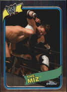 2008 WWE Heritage III Chrome Trading Cards (Topps) The Miz (No.35)