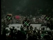 D-Generation X moons the audience