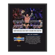 Randy Orton 10 X 13 Commemorative Photo Plaque