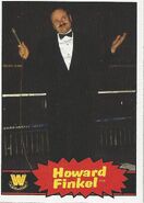 2012 WWE Heritage Trading Cards (Topps) Howard Finkel (No.80)