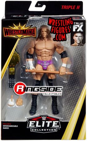 Wwe elite triple sale h