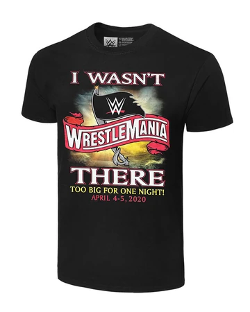 Wrestlemania 36 shirt Clearance