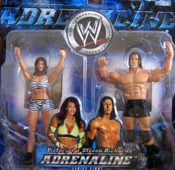 WWE Wrestling Adrenaline Series 8 Victoria Steven Richards