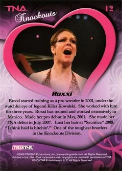 2009 TNA Knockouts (Tristar) Roxxi (No.12) | Pro Wrestling | Fandom
