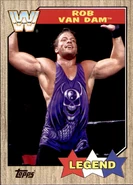 2017 WWE Heritage Wrestling Cards (Topps) Rob Van Dam (No.89)