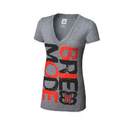 Brie Bella "Brie Mode" Tri-Blend Women's V-Neck T-Shirt