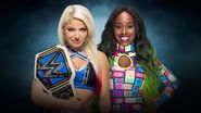 Alexa Bliss (c) vs. Naomi for the WWE Smackdown Women's Championship