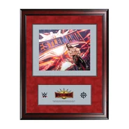 Seth Rollins WrestleMania 35 16 x 19 Ring Canvas Print Plaque