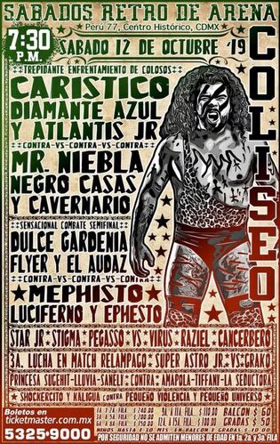 CMLL Sabados De Coliseo (October 12, 2019)poster