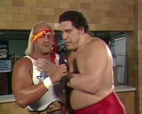 andre the giant and hulk hogan