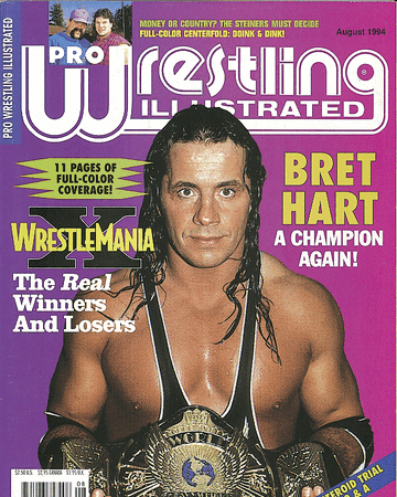 Pro Wrestling Illustrated August 1994 Pro Wrestling Fandom