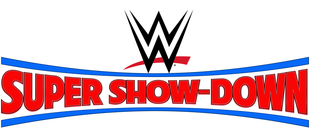 WWE super Showdown. Super show. Showdown лого. Супер даун.